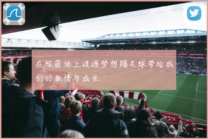 在绿茵场上追逐梦想蹋足球带给我们的激情与成长